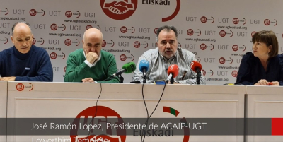 Rueda de prensa sobre caótica situación prisiones vascas